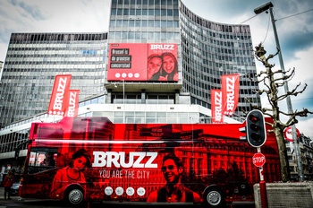 BRUZZ bus de brouckere plein