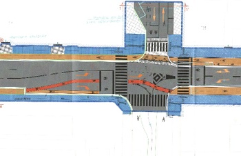 fietspad wetstraat plan