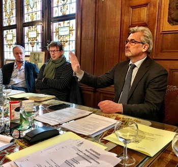 Bernard Clerfayt na de audit van de gemeente-vzw's (2 maart 2018)