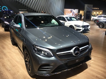 Mercedes autosalon