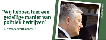 Rond evan Brussel: Evere. Quote Guy Vanhengel