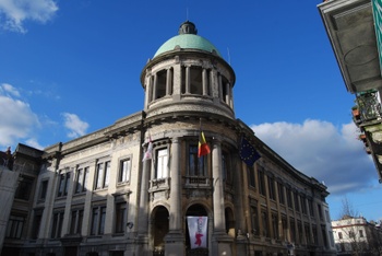 Het gemeentehuis MOLENBEEK