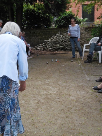 Petanque bij Huize Sint-Monika