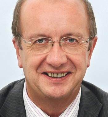 Eric Tomas, lijsttrekker voor PS/SP.A/CDH in Anderlecht