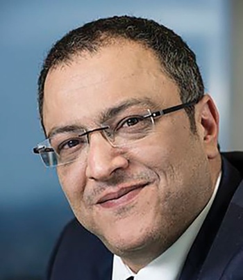 Rachid Madrane, lijsttrekker PS-SP.A in Etterbeek