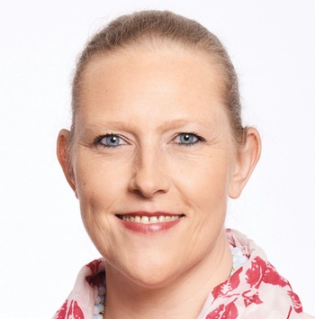 Laure De Leener, lijsttrekker voor Défi in Sint-Agatha-Berchem