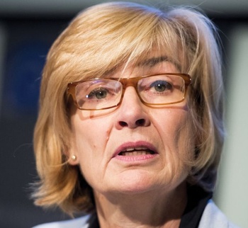 Françoise Schepmans, lijsttrekker voor de Lijst van de Burgemeester in Sint-Jans-Molenbeek