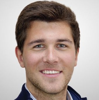 Cédric de Permentier, lijsttrekker MR in Vorst