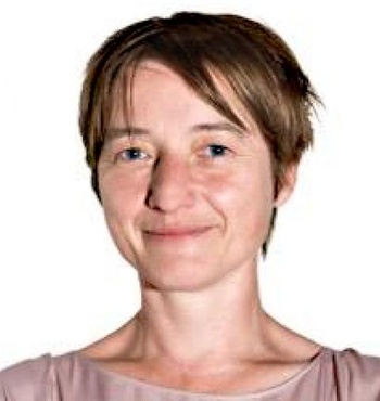 Anja Deschoemacker, lijsttrekker voor Gauches Communes in Sint-Gillis
