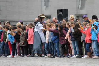 Herdenking WOI Jubelpark kinderen