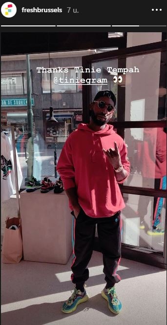 Tinie Tempah @ Fresh Brussels