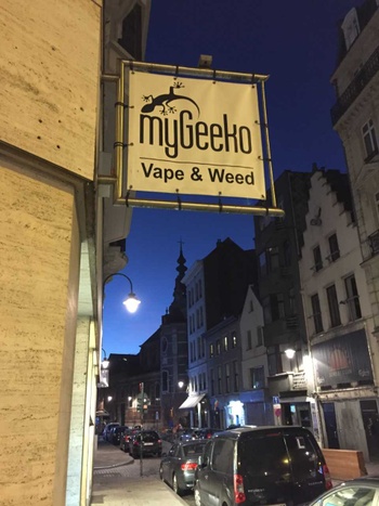 Vapeshop weed cannabis centrum