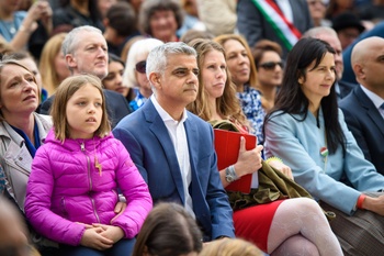 Sadiq Khan, burgemeester van Londen