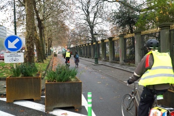 fietspad kleine ring troon