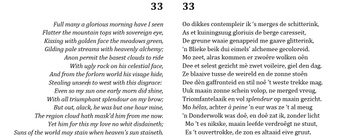 Shakespeare in 't Brussels - sonnet 33