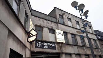 Recyclart in de Molenbeekse Manchesterstraat