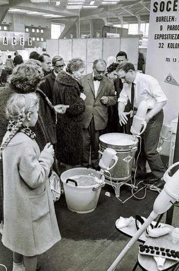 Het voedingssalon van 1965 op de Heizel