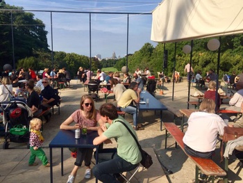 Bar Emile in het Dudenpark