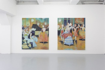 Sean Crossley: Recreational Painting at Harlan Levey Projects