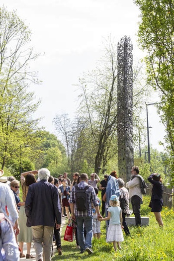 Totempaal in Oudergem