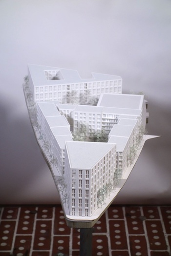 Nieuwe Papenvest maquette