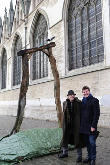 20191218_Sven Gatz_Bert De Keyser_Galg Kapellekerk