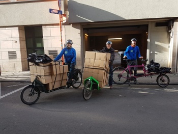 Baptistine Smets; ontwerpster van de fietskaart