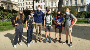 Bergstijgers_protest klimaat_tieners opgepakt