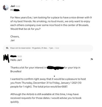 AirBnB wil toch verhuren ondanks coronamaatregelen 