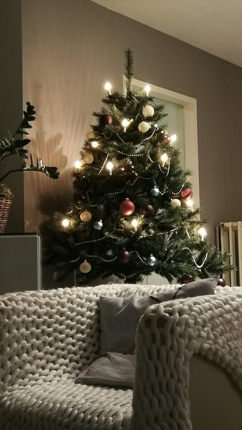 De eerste kerstboom van Tessa's moeder sinds de scheiding.