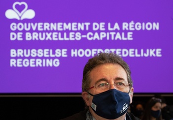 Rudi Vervoort (PS), minister-president van de Brusselse hoofdstedelijke regering