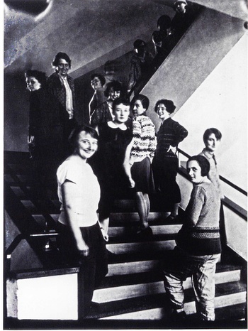 De vrouwen van Bauhaus.