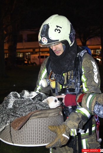 Brand in Onderwijsstraat