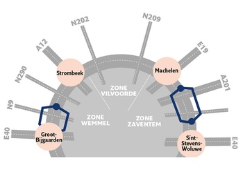 ring rond brussel alternatief 1