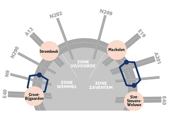 ring rond brussel alternatief 1