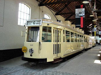 het Museum voor het Stedelijk Vervoer te Brussel 