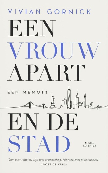 20210820 cover Een vrouw apart. En de stad door Vivian Gornick