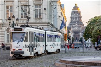 Brussel met de tram. 