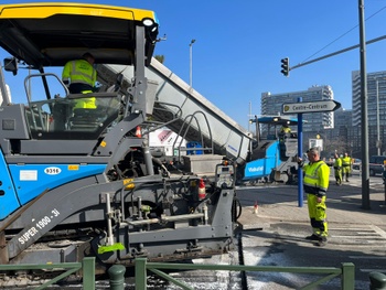 Asfaltering Brussel Mobiliteit 