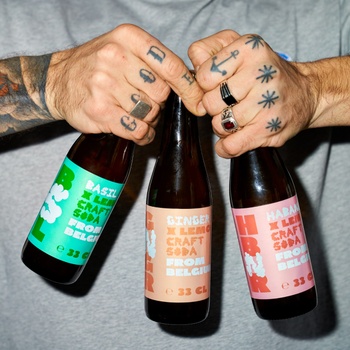 Craft Soda van microbrouwerij Atelier Cueranta