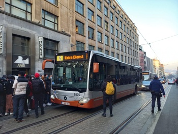 Uitzetting Paleizenstraat