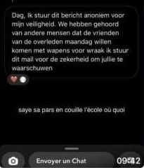 230506_Onrust Zaventem_vechtpartij_dodelijk treinongeval_Whatsappbericht