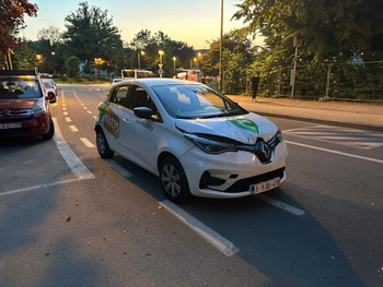 Deelwagen ongeval Vorst