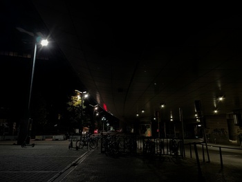 Zuidstation nacht