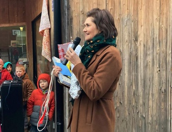 Nancy Nuyts, directeur in de GO! Basisschool 't Regenboogje in Etterbeek.