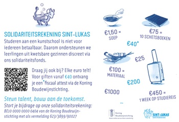 Solidariteitsrekening Sint-Lukas kunsthumaniora
