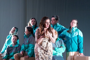 Opera 'Bovary', coproductie van KVS, De Munt en Theatre National