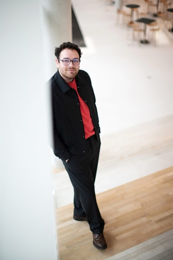 Wout Vanhelden, voorzitter VUB-studentenraad