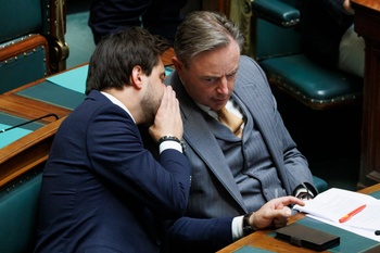 Georges-Louis Bouchez (MR) en Bart De Wever (N-VA)