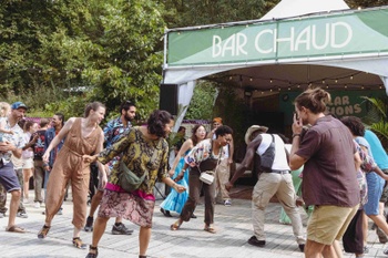 Bar Chaud in het Warandepark.